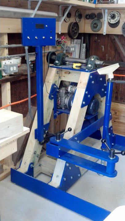 Aframe lathe